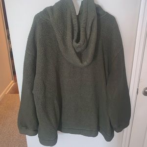 Universal Thread 4X Forest Green 100% Polyester Hooded Sweatshirt